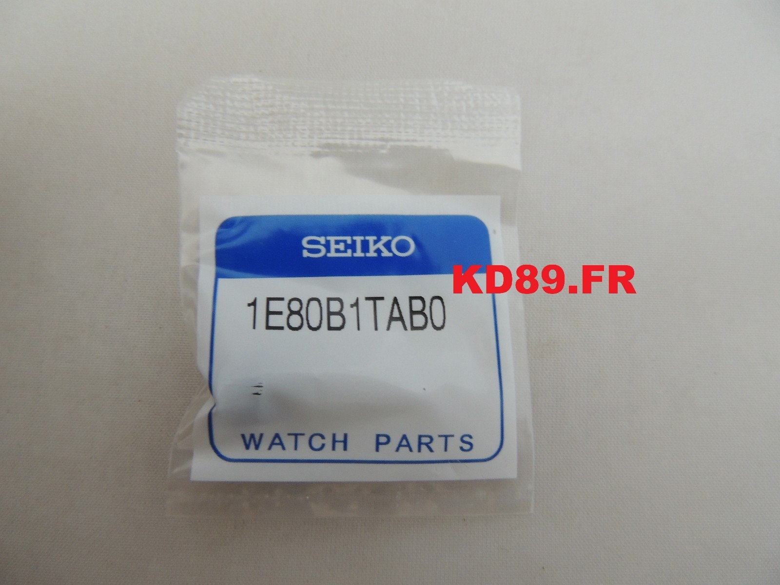 1E80B1TAB0 Genuine BLACK Crown with stem SEIKO for 8L35-00H0 SBDX013