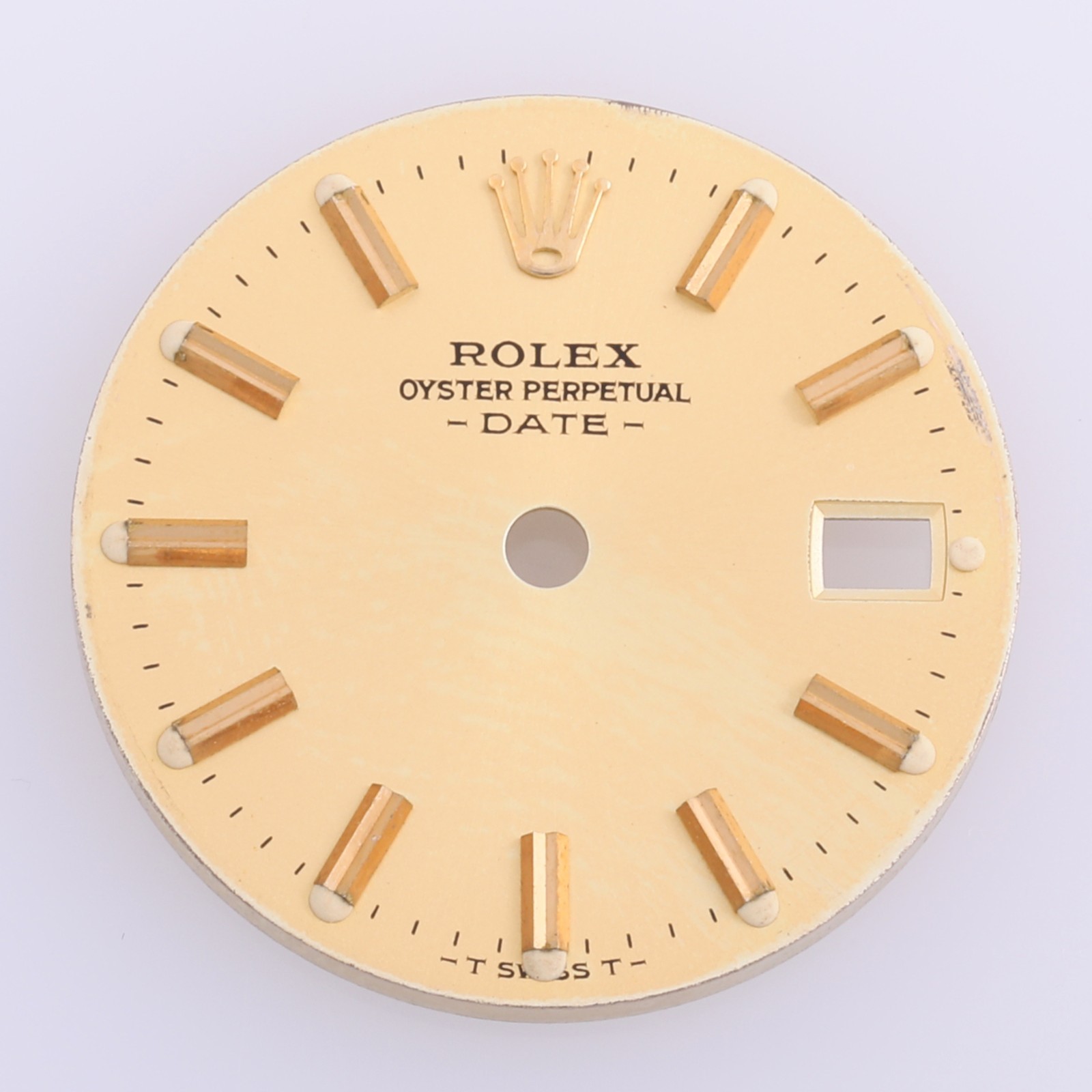Rolex Lady Date 26mm Champagne Stick Dial T Swiss T 6917 69173 69178 #J31