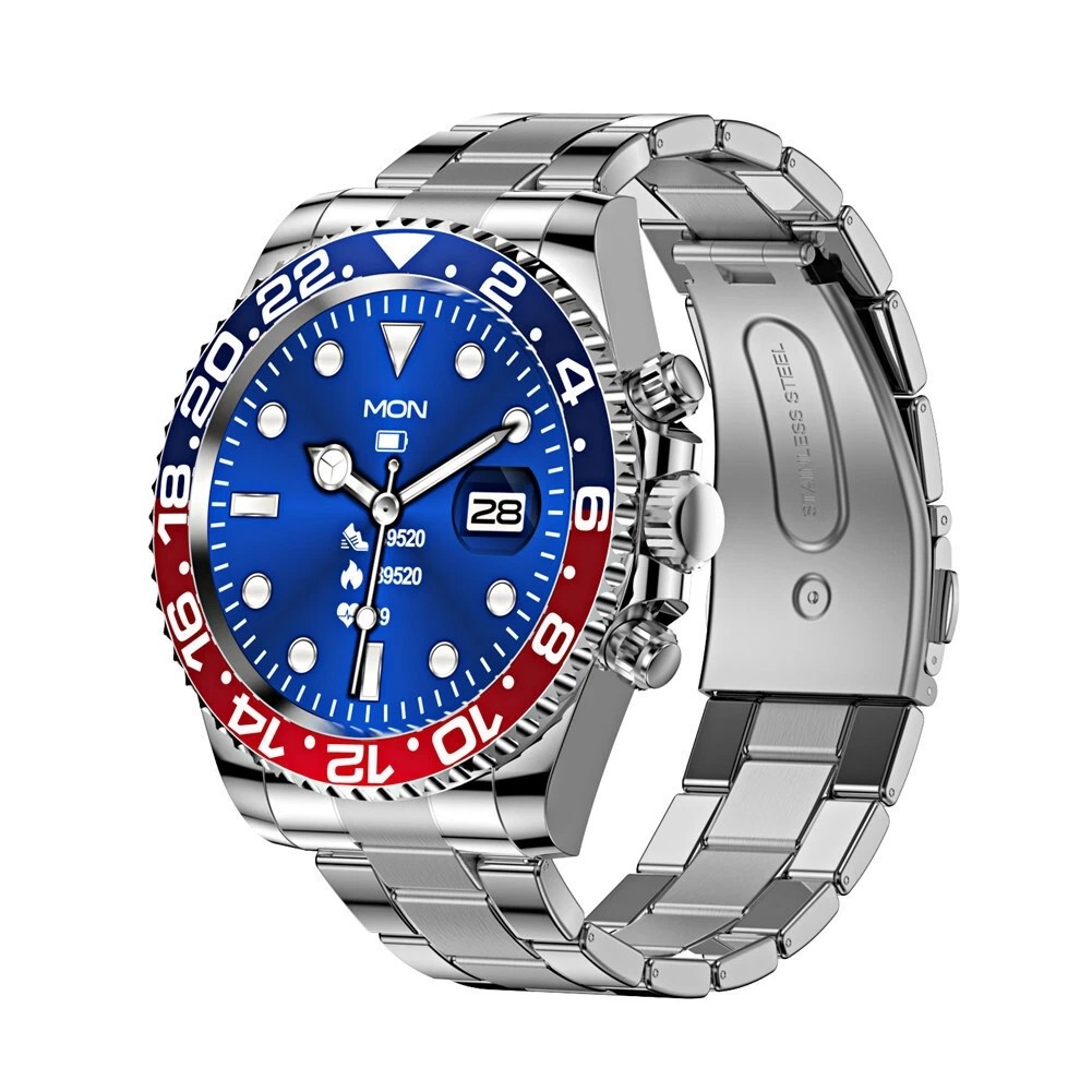 Smartwatch Men’s Watches Stainless Steel Fashion Luxury Watch Health Monitoring