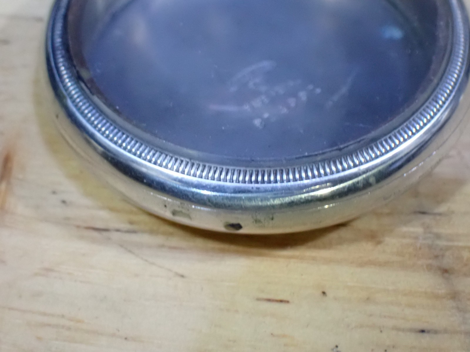 Vintage Crescent Swing Out Pocket Watch Case Silverode good used 16s 814999