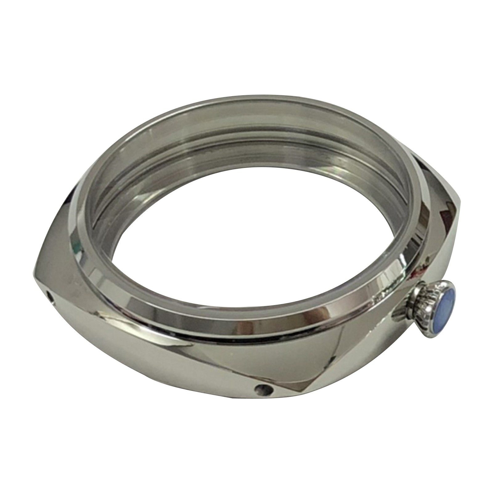 47mm 316L Steel Watch Case For ETA6497 6498 Seagull ST3600 3621 Watch Movement L