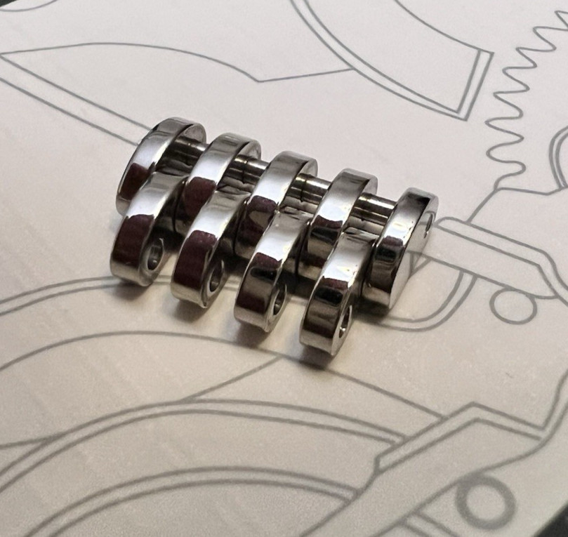 Bedat & Co. Watch BRACELET N#3 LINK 13 mm Swiss Made COMPLETE NEW
