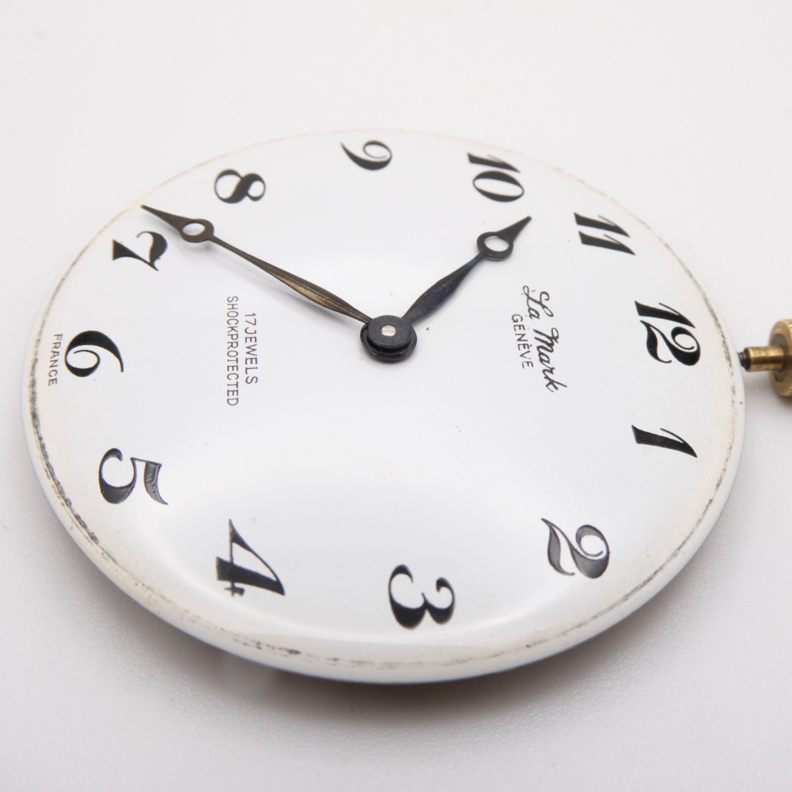 La Mark / Wakmann / Lorsa 238 17-Jewel Antique Pocket Watch Movement, Keeps Time