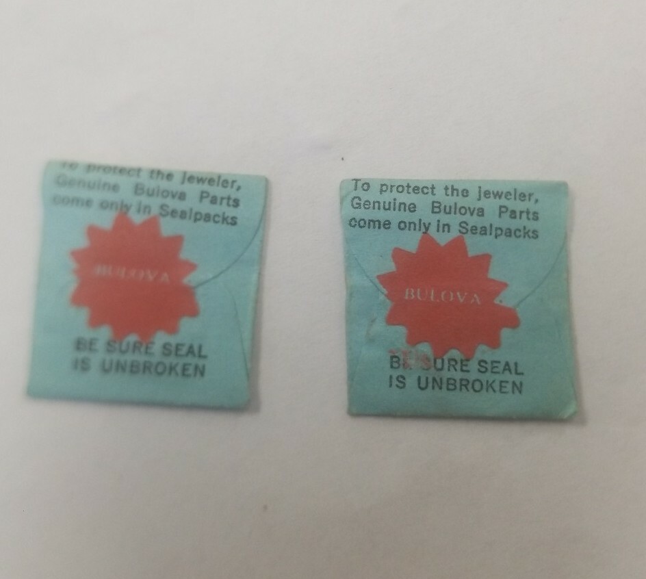 2 nos BULOVA 5AB balance staffs #56