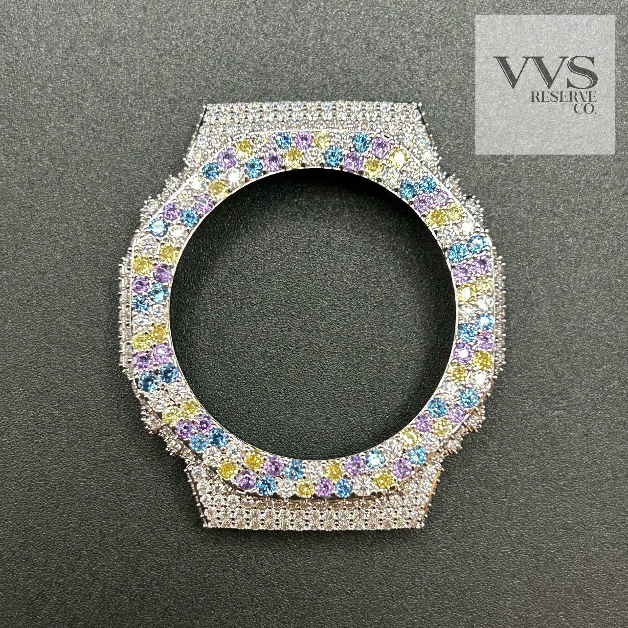 VVS1 MOISSANITE Real Iced BEZEL Kit For GA2100 Watch – BEZEL ONLY