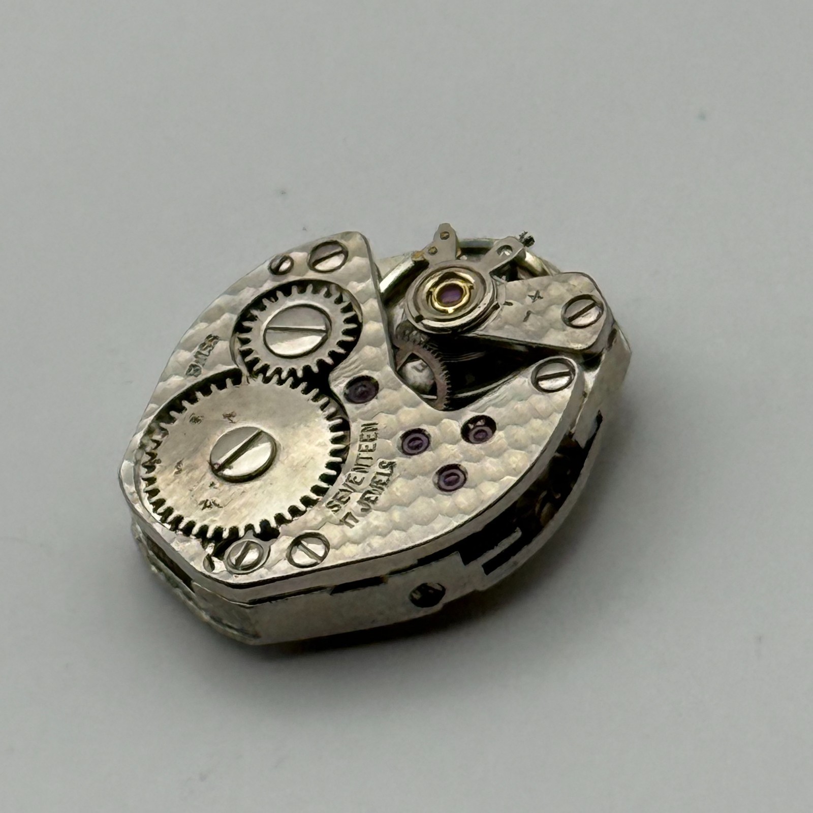 FHF 69-21 Watch Movement Corvette 17Jewels Swiss Manual Wind Parts Repair 15.3mm