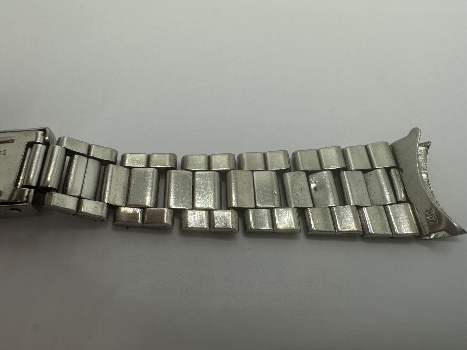 ORIGINAL Rolex 7835 Steel Band Bracelet 19MM 357 Endlinks good length!