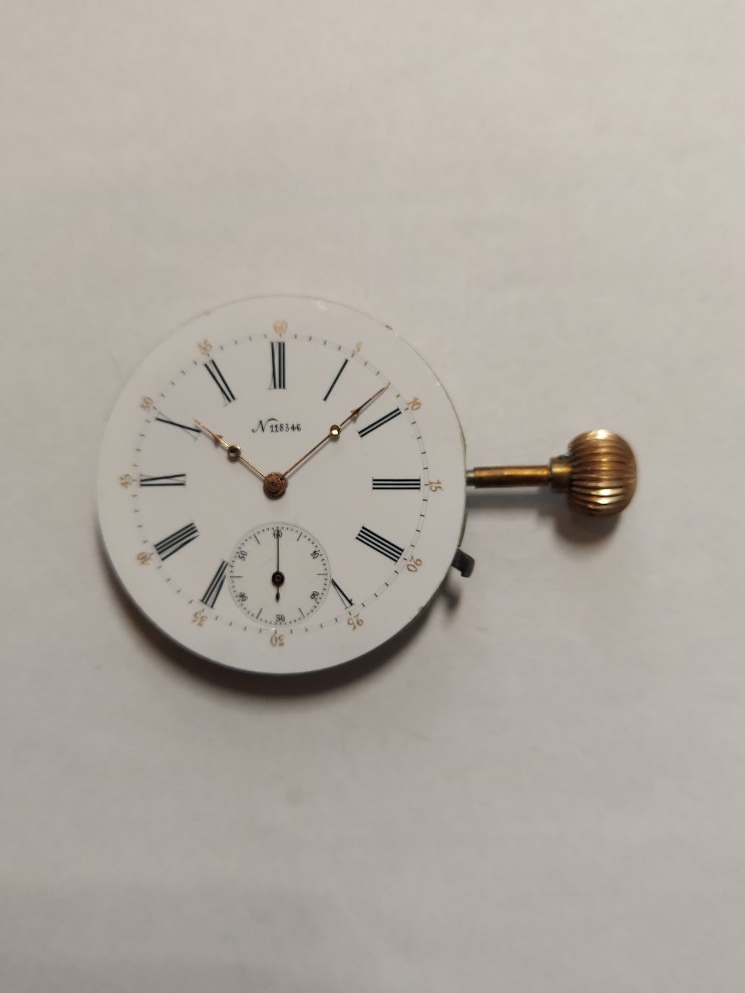 Unbrand P.WATCH MOVEMENT High Grade Full Jewels Collectible Mens Diamonds Hands