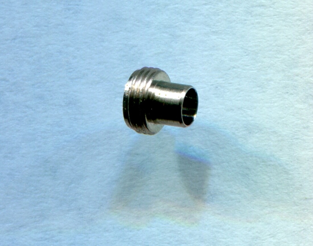 Breitling Factory Crown S/S 5.60 mm screw down with tube Tap 10 (0.90mm)