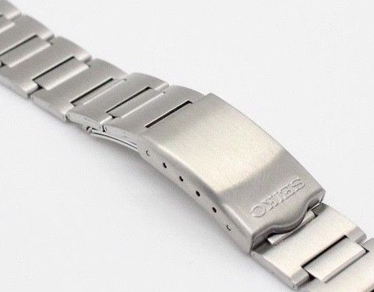 Men’s BRACELET W/ End Links for SEIKO 6139-6005 6139-6007 6139-6009 Chrono 19mm