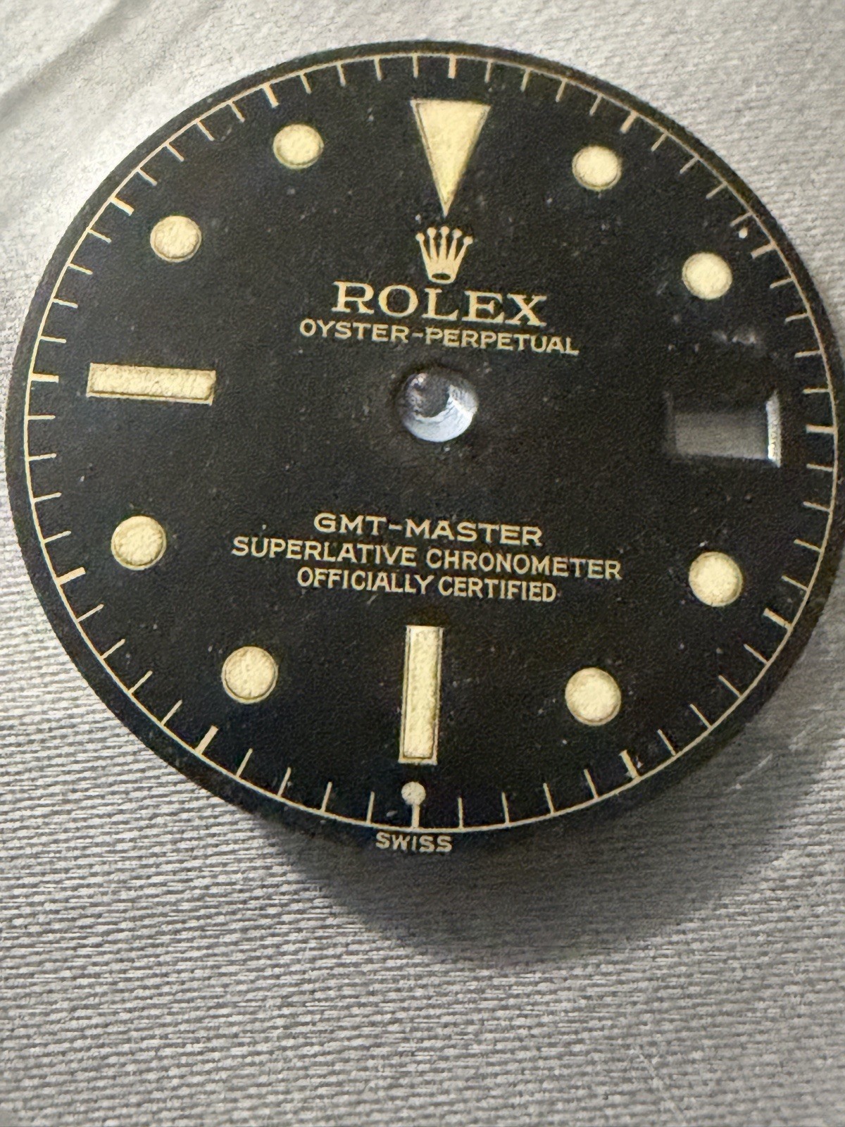 rolex 1675 gmt master Exclamation Dial 1961-1962 Super Rare