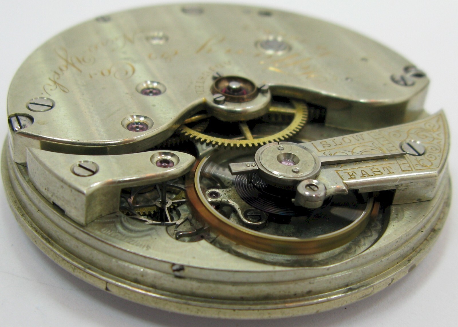 Tiffany New York 17 jewels Watch Movement for parts HC diameter 43.2 mm