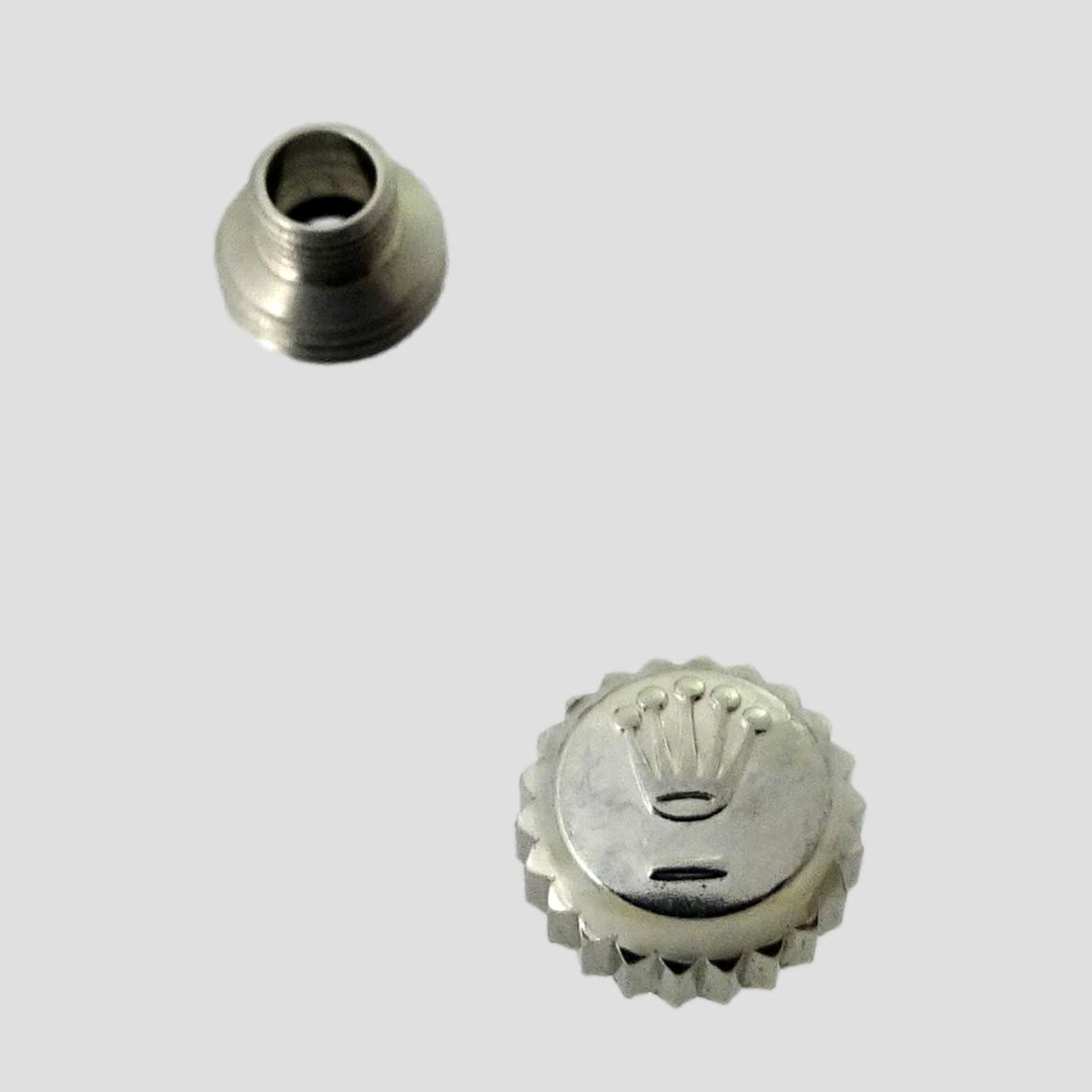 Rolex/Tudor Prince 5.3mm Watch Crown Oyster Date 24-530-0 Part and Tube
