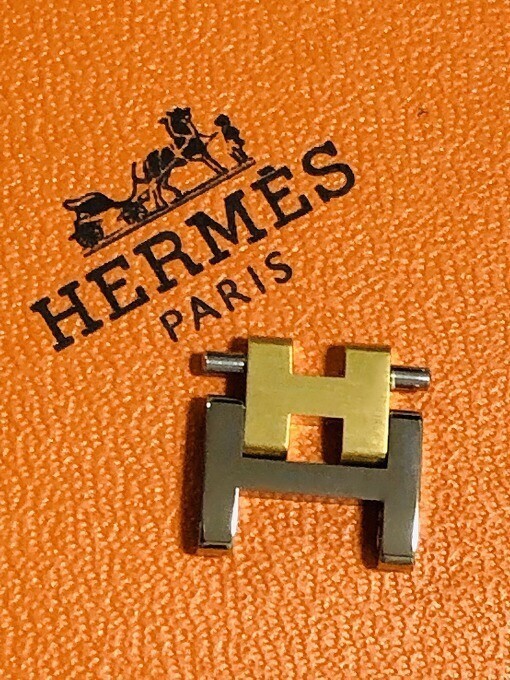 U.S. Seller-Authentic Hermes Clipper 14mm Link for H-Link Bracelet CL4.210