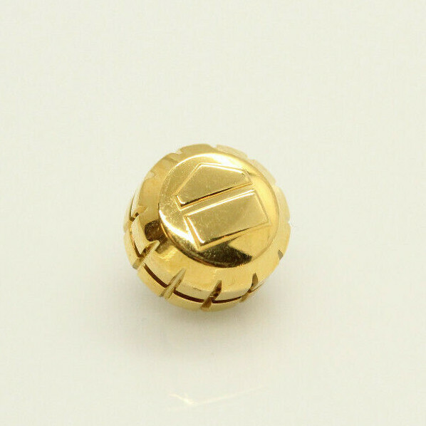 New Tag Heuer Grand Carrera Crown for WAV5112 With Gasket Yellow Gold Color #35Y