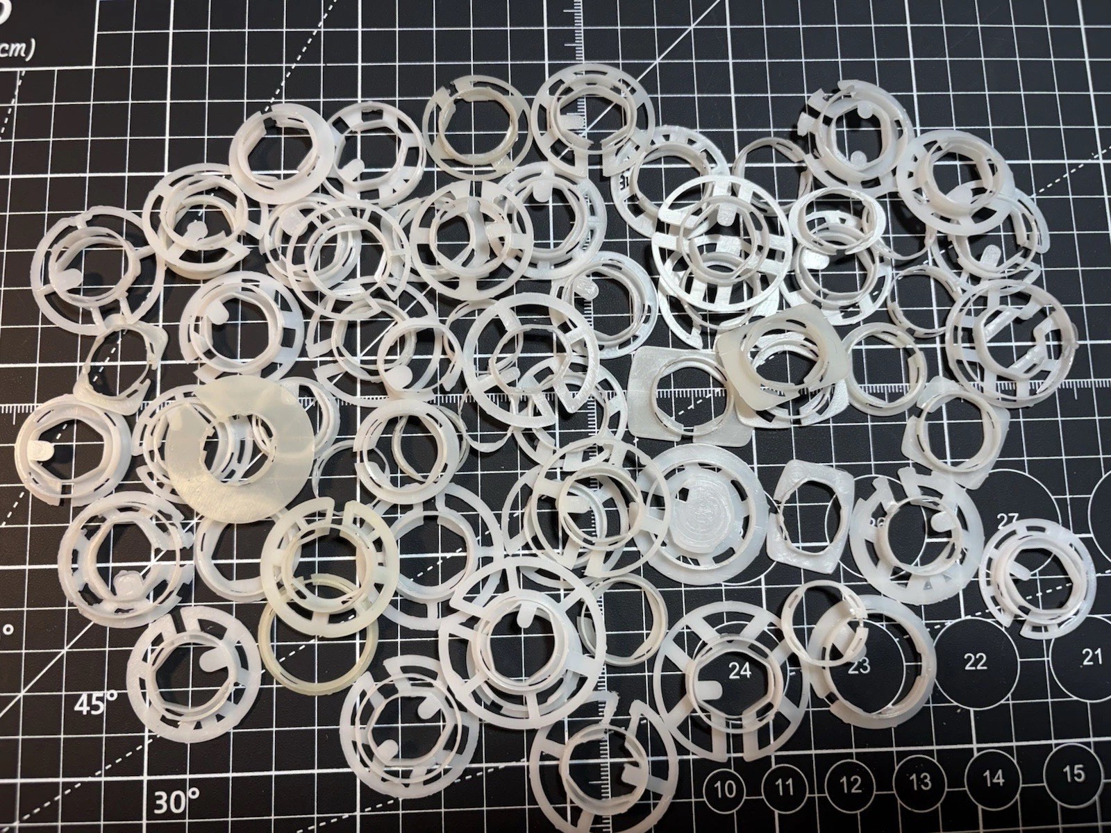 Plastic Watch Movement Holders Watchmakers Parts Lot 65,Variety,DIY,Crafts,Spare