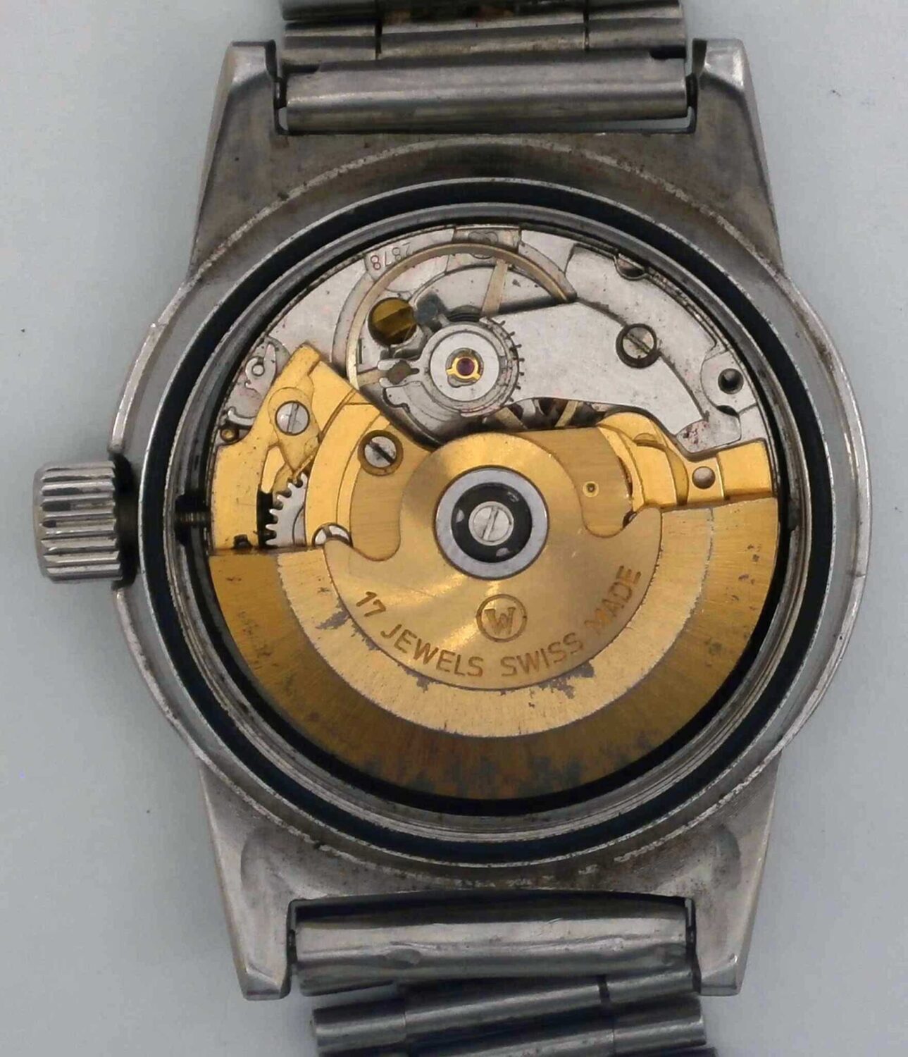 VTG WEST END Sowan Steel Wristwatch. Ref: S4289. Cal: 2878. For Repairs