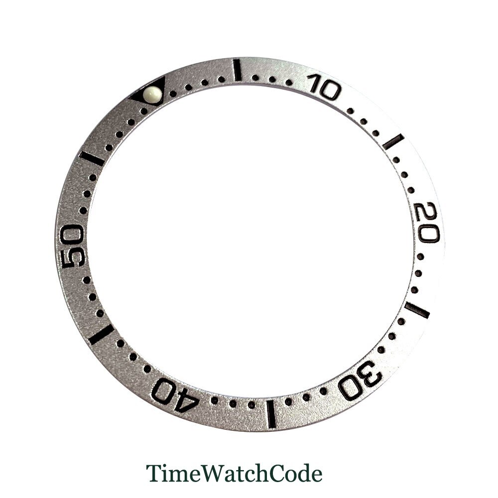 39mm*32.7mm Flat Ceramic/Aluminum Bezel Insert Watch Ring Fit 62MAS Accessory