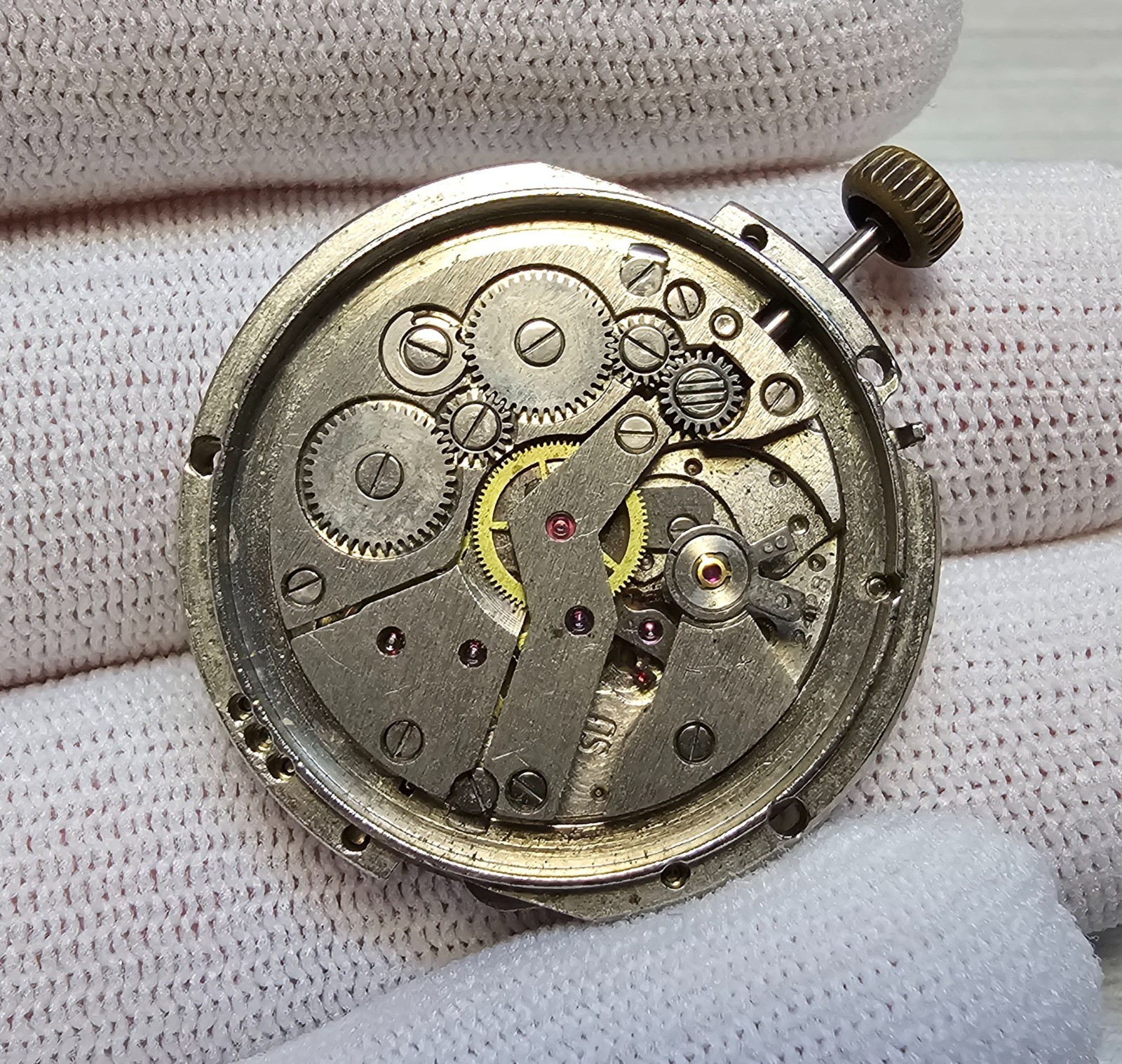 Soviet Vintage Movement Zim Slava Vostok USSR Mechanical Watch Mechanisms 4 pcs