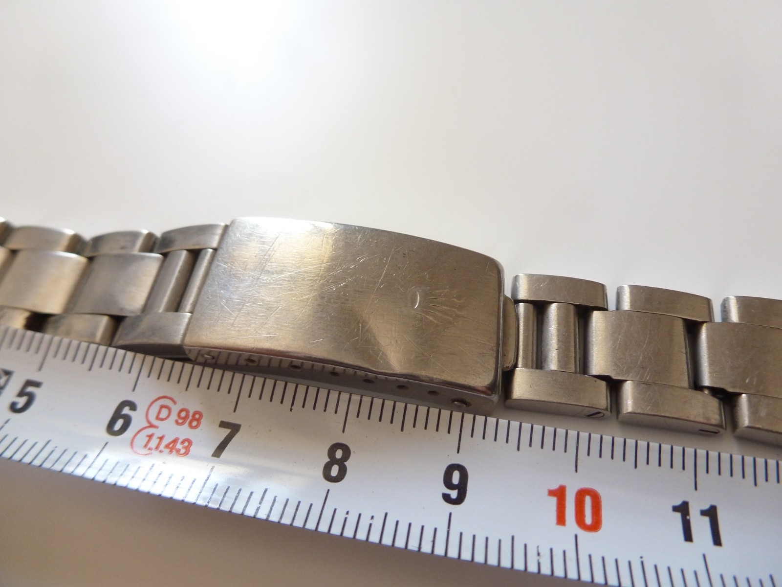 ORIGINAL Rolex Steel Bracelet 78350 19 VE length 15cmOyster without end links