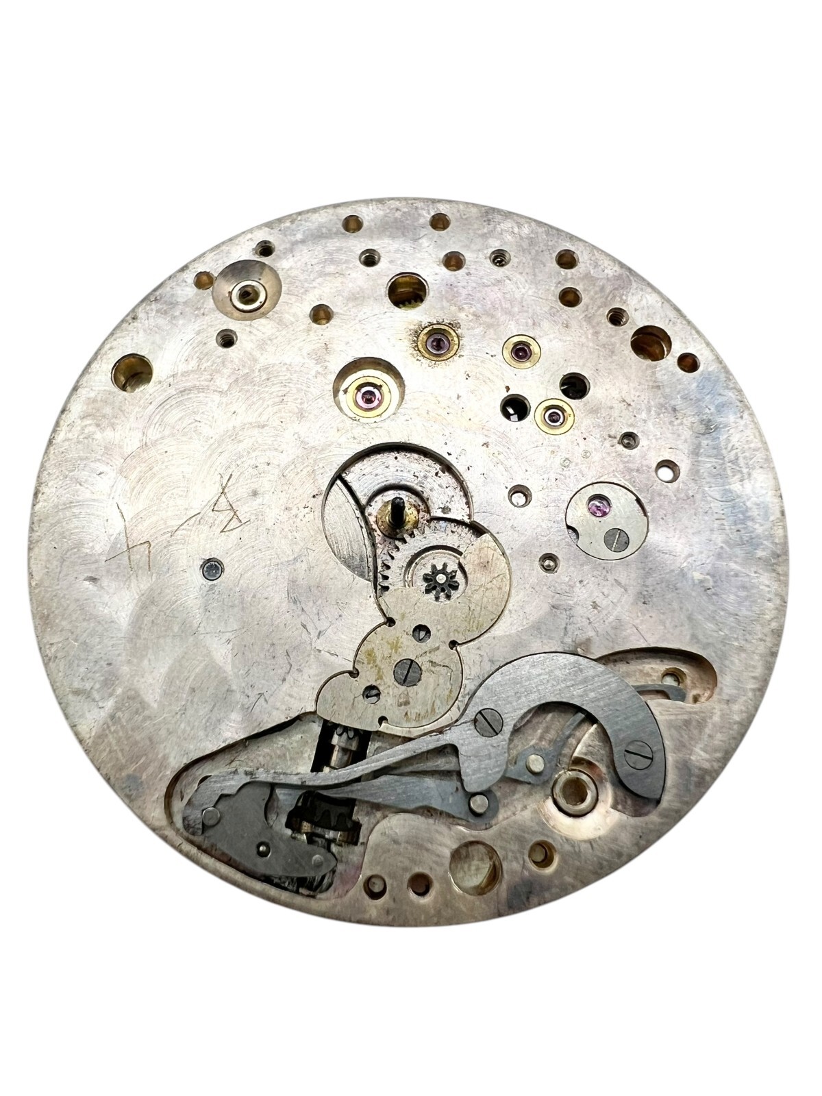 Vintage 17j Swiss Mathey Tissot X.1 Pocket Watch Movement