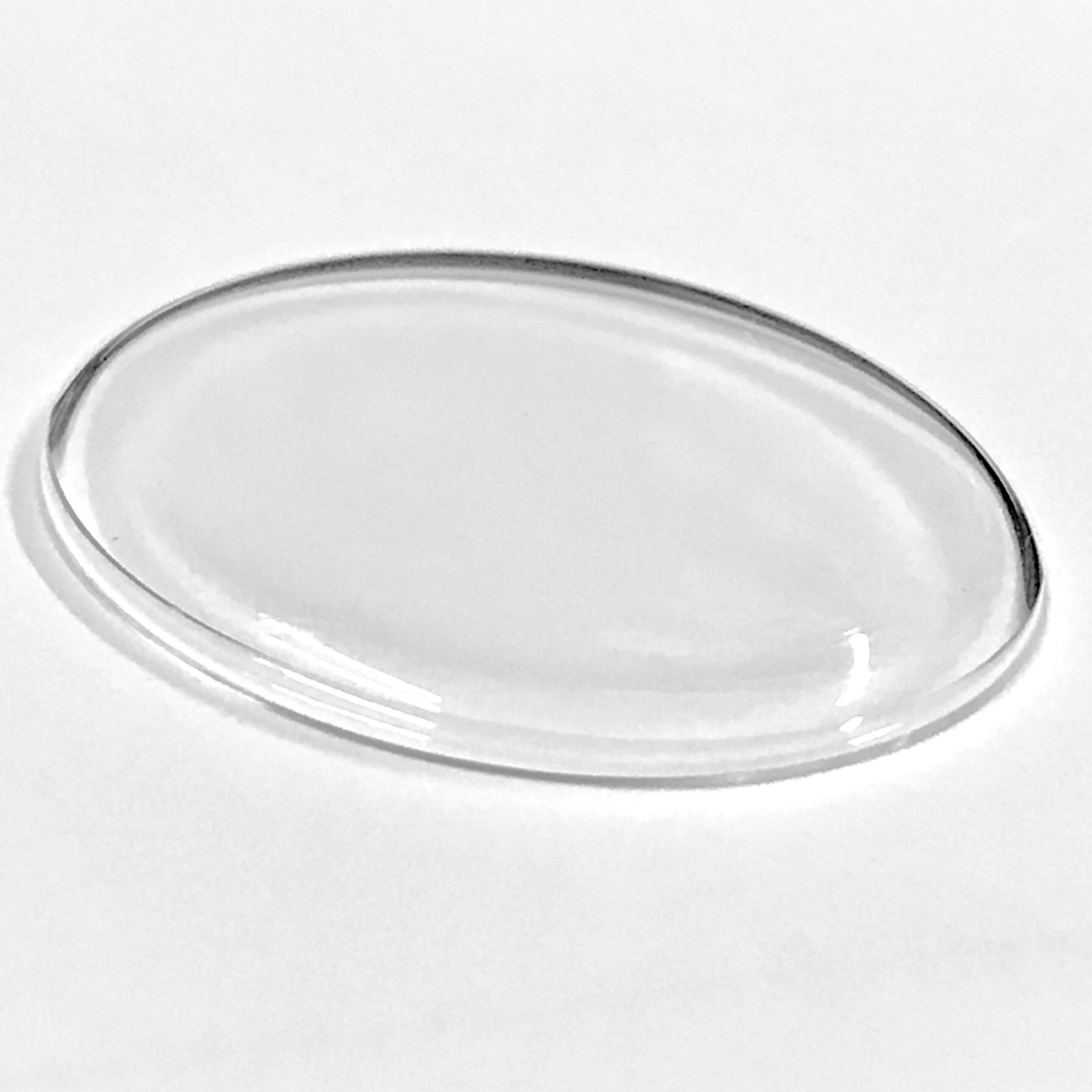 REPLACEMENT WATCH GLASS CRYSTAL – LOW DOME – 37.4mm DIAMETER