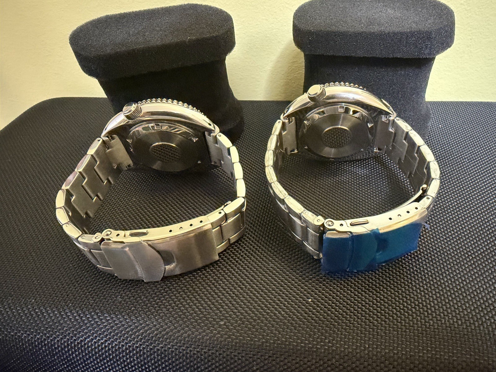45mm Turtle Seiko Mod Case & Bracelet Qty:2 Blk/Blk and Blu/Red