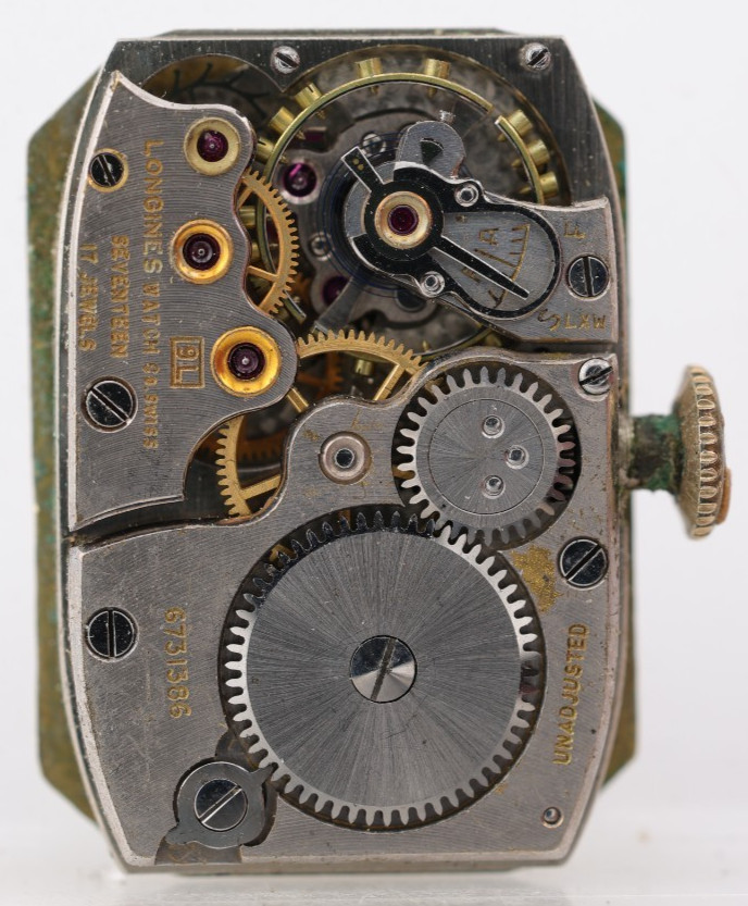 LONGINES cal. 9L, SWISS 17j WATCH MOVEMENT, 6731386, RUNS (OJ)