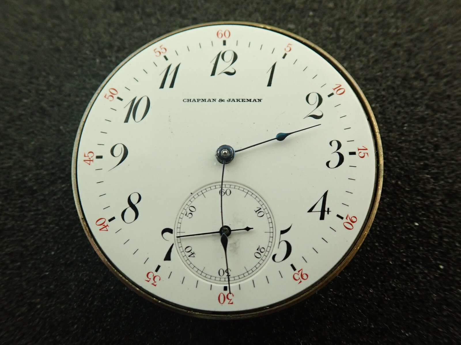 VINTAGE 39.7MM SWISS PRIVATE LABEL POCKET WATCH MOVEMENT – KEEPING TIME