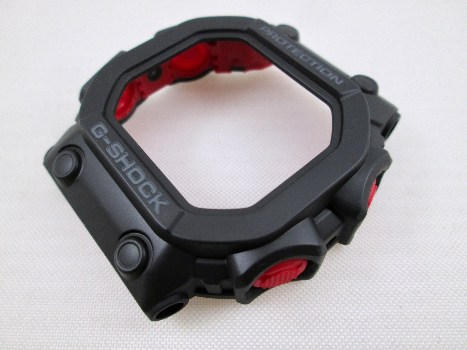 Genuine Casio G-Shock King GX-56 black and red resin watch bezel, case cover