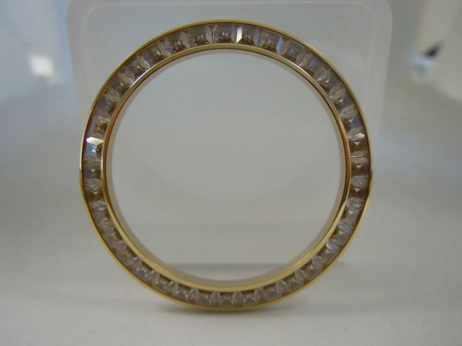 Yellow GP White CZ for Rolex Daytona 116503,116508,116518,116578,116588,116598