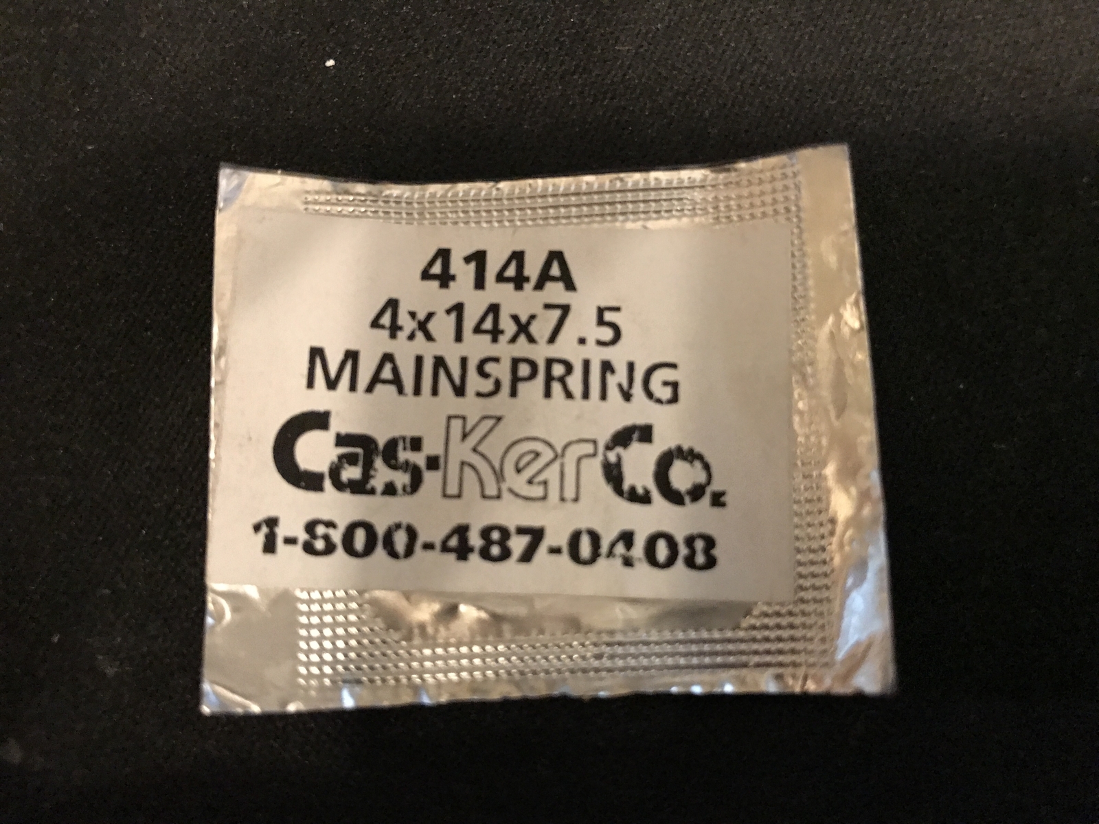BESTFIT Mainspring 414A for ETA 1216, Wittnauer 5JH & 5UN – Alloy