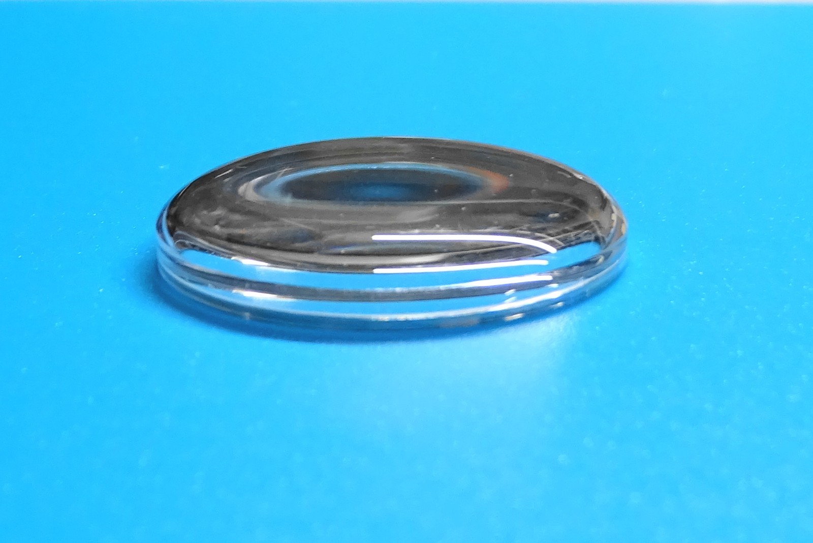 Diving Watch Glass Chrome Ring Aquatic Ø 26.2 Mm Height 4.40 Mm.