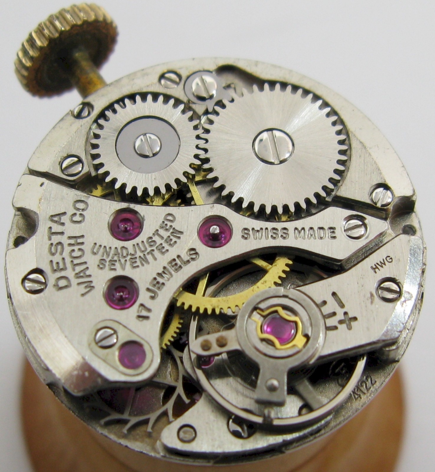 Lady Felsa F 4122 Desta Watch Co. 17 jewels movement for part …