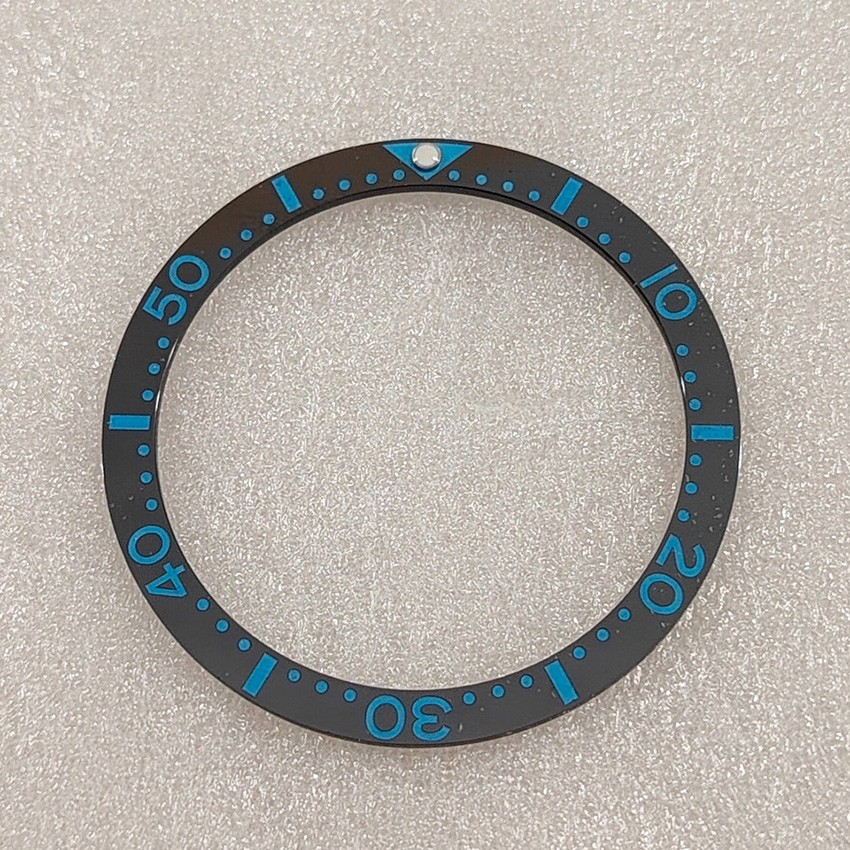 SUB Watch Numbers Circle 38mm&31.5mm Flat Ceramic Bezel Insert Watch Ring Cover