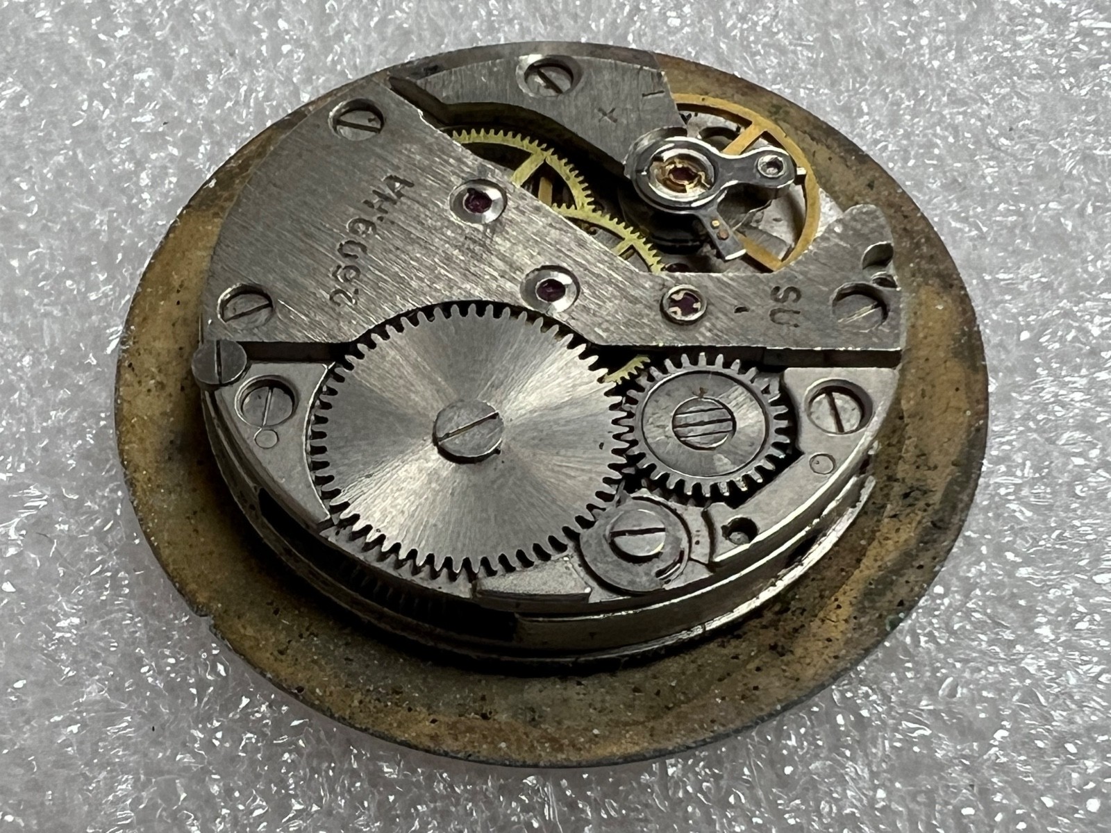 Watch movement USSR Raketa Cal.2609.НА plus Dial.For parts.