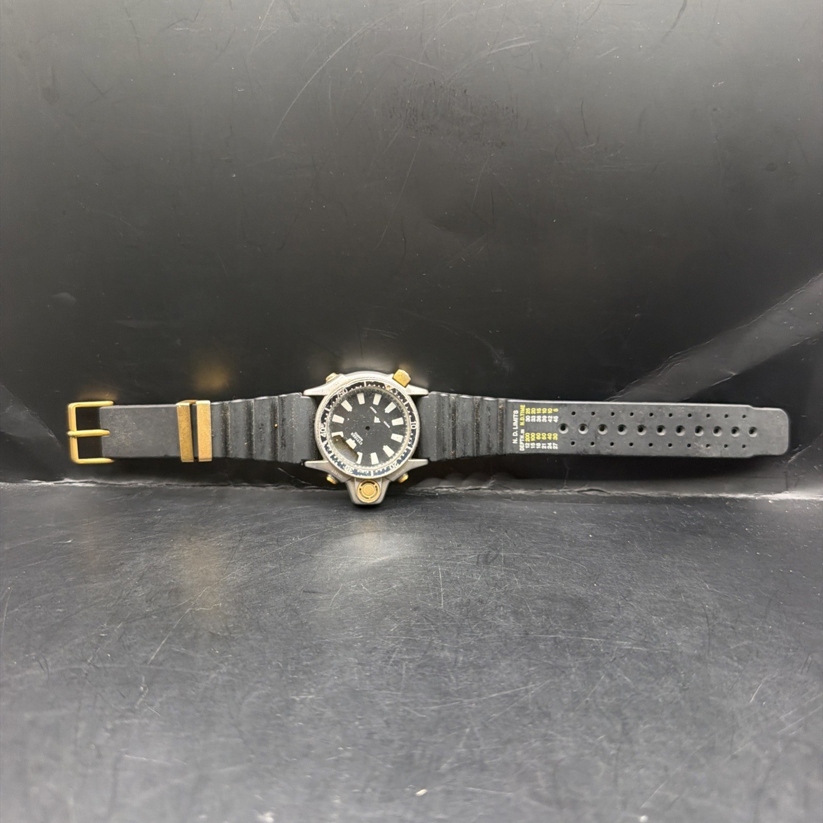 HARD TO FIND CITIZEN C022-088093 AQUALAND SS BVT010609 PARTS CASE AND STRAP
