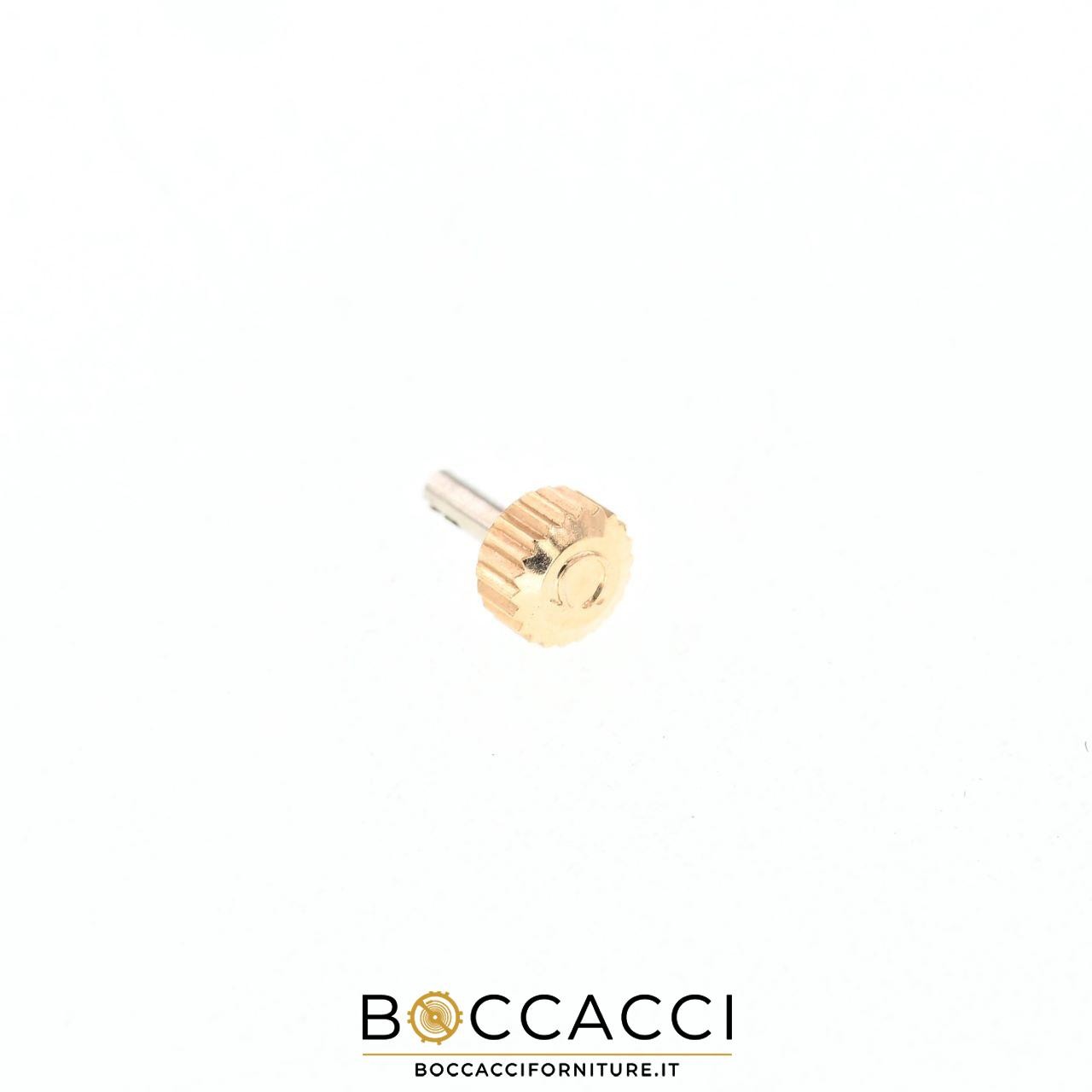 Omega 43094 Rose Gold Crown Ø 4.00mm Tube 2.00mm (EXCELLENT CONDITION)