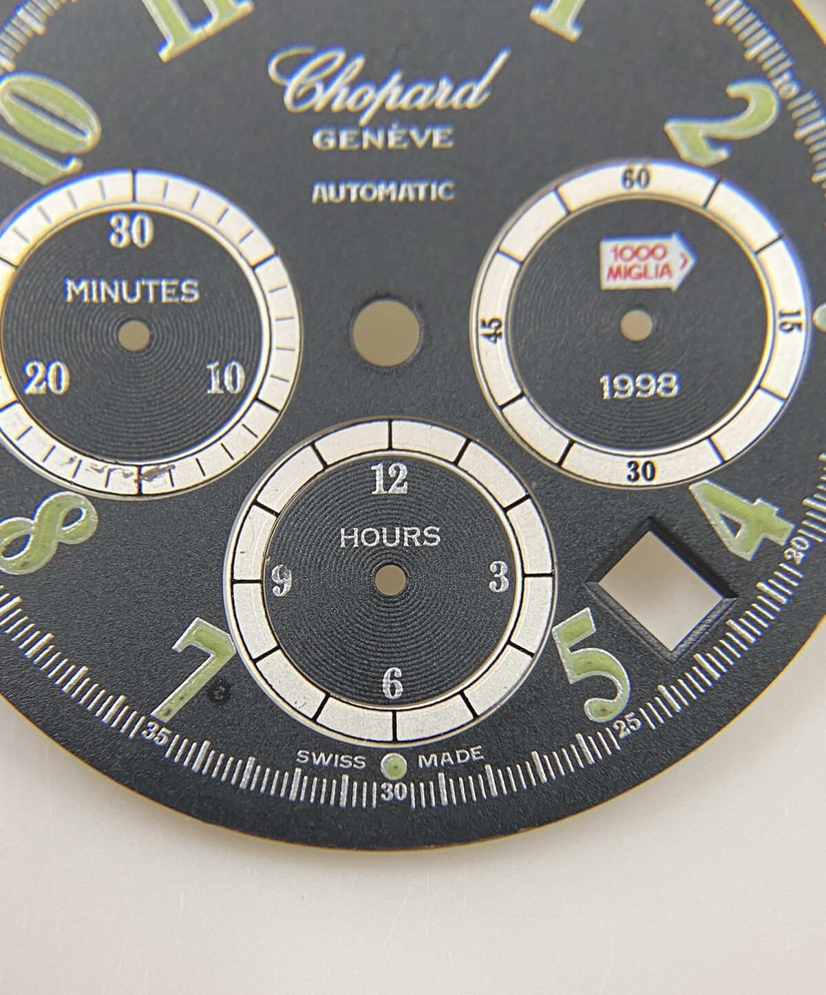 Genuine Chopard Geneve Automatic 1000 Mille Miglia 1998 Dial Ref.8331 Cal.2894/2