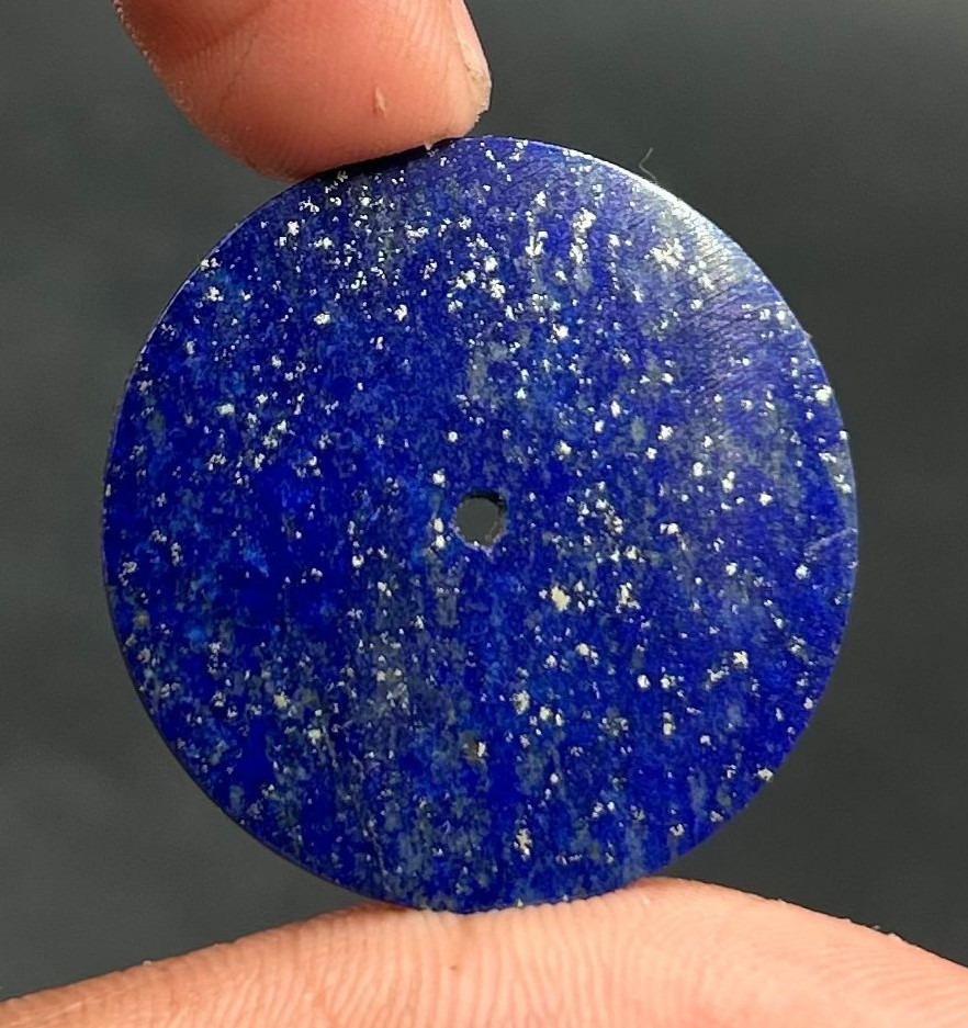 Blue Lapis lazuli Watch Dial 31.5 mm Gemstone Flat Disc GMC-644 watch face