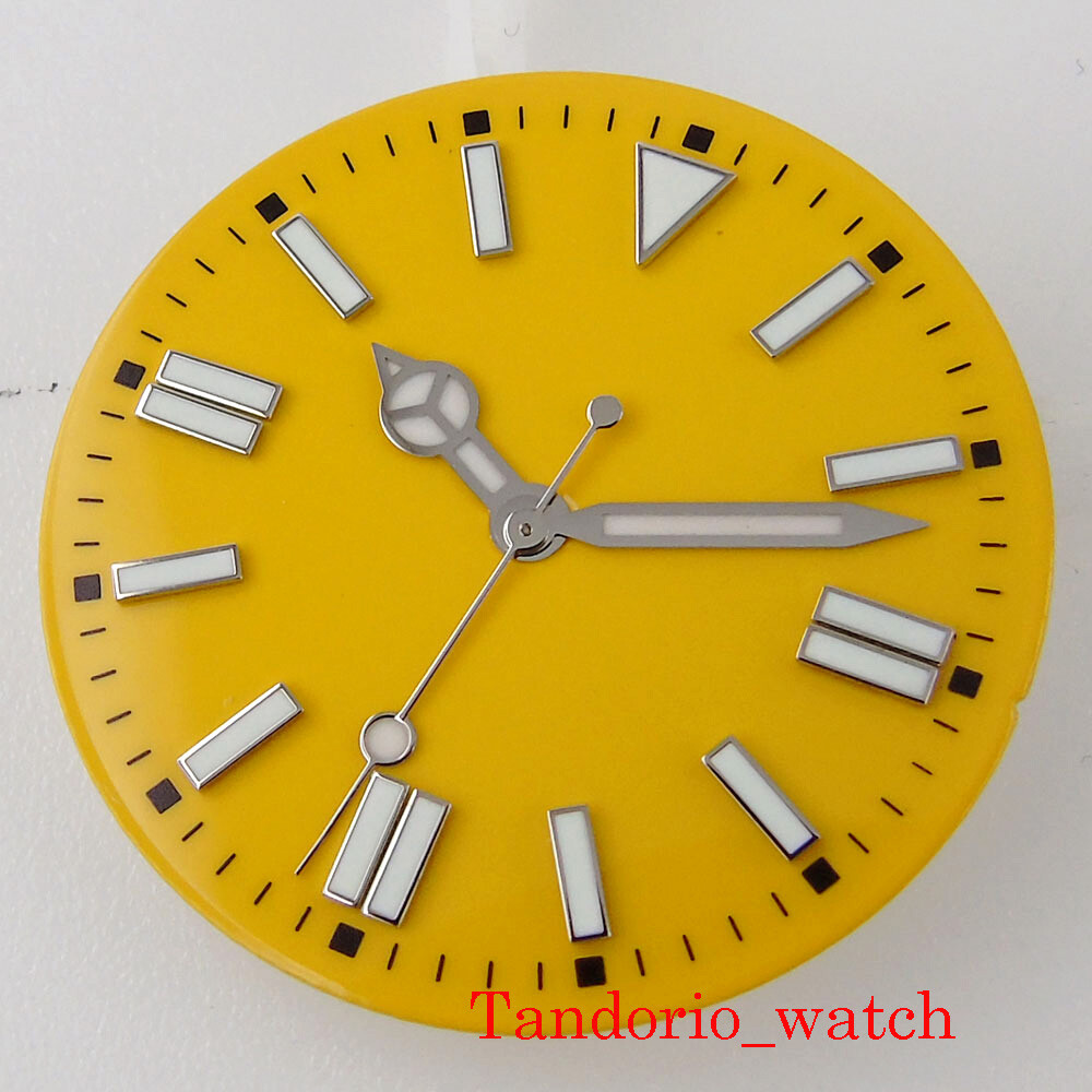 28.5mm/31mm Watch Dial Hands uminous Fit NH35A NH36A MIYOTA 82 ETA DG Movement