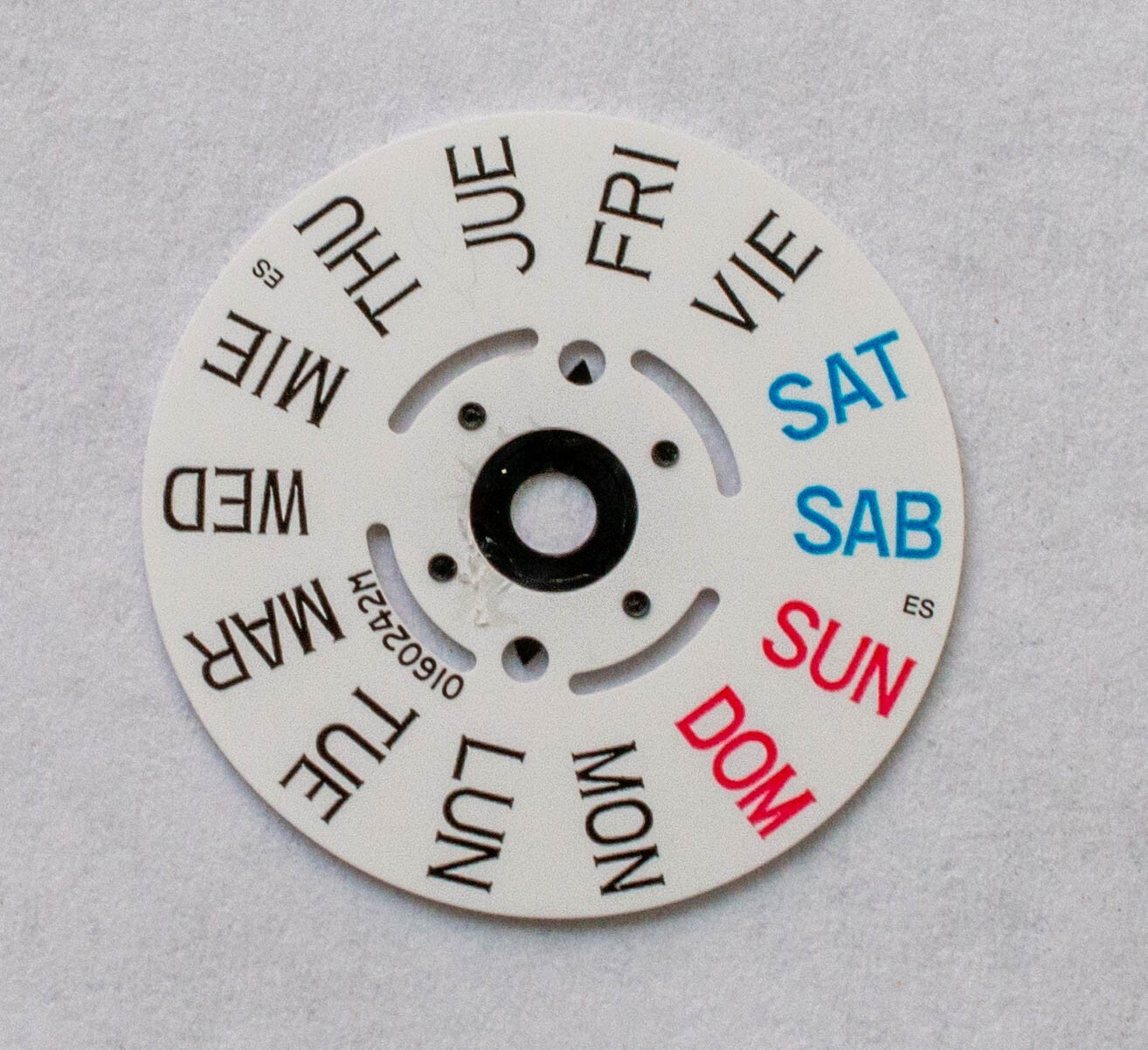 Seiko NH36/36A 0160242 Day star with dial disk Parts, Repair