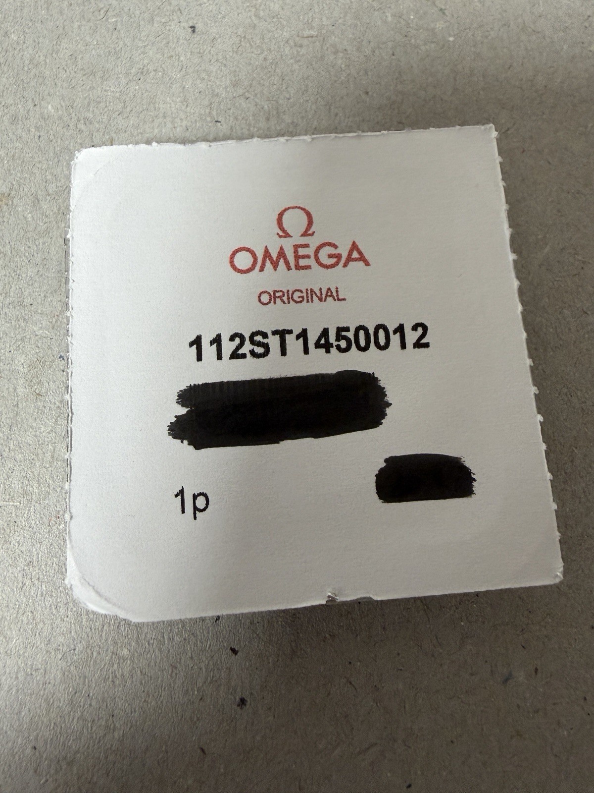 Omega Speedmaster 145.012 145.0012 Sealed Case Back New Original