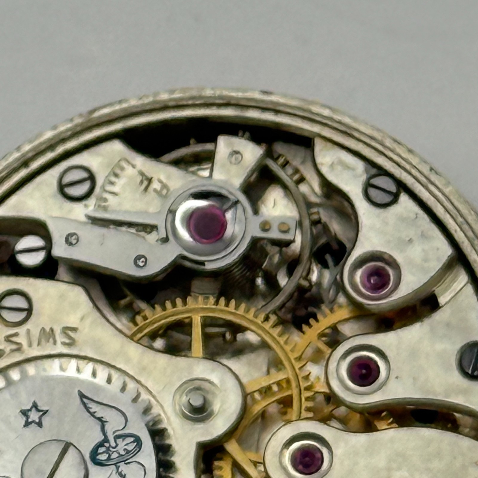 Rotary 5/400 Watch Movement Super Sports Shockproof Running Manual Parts 27.2mm