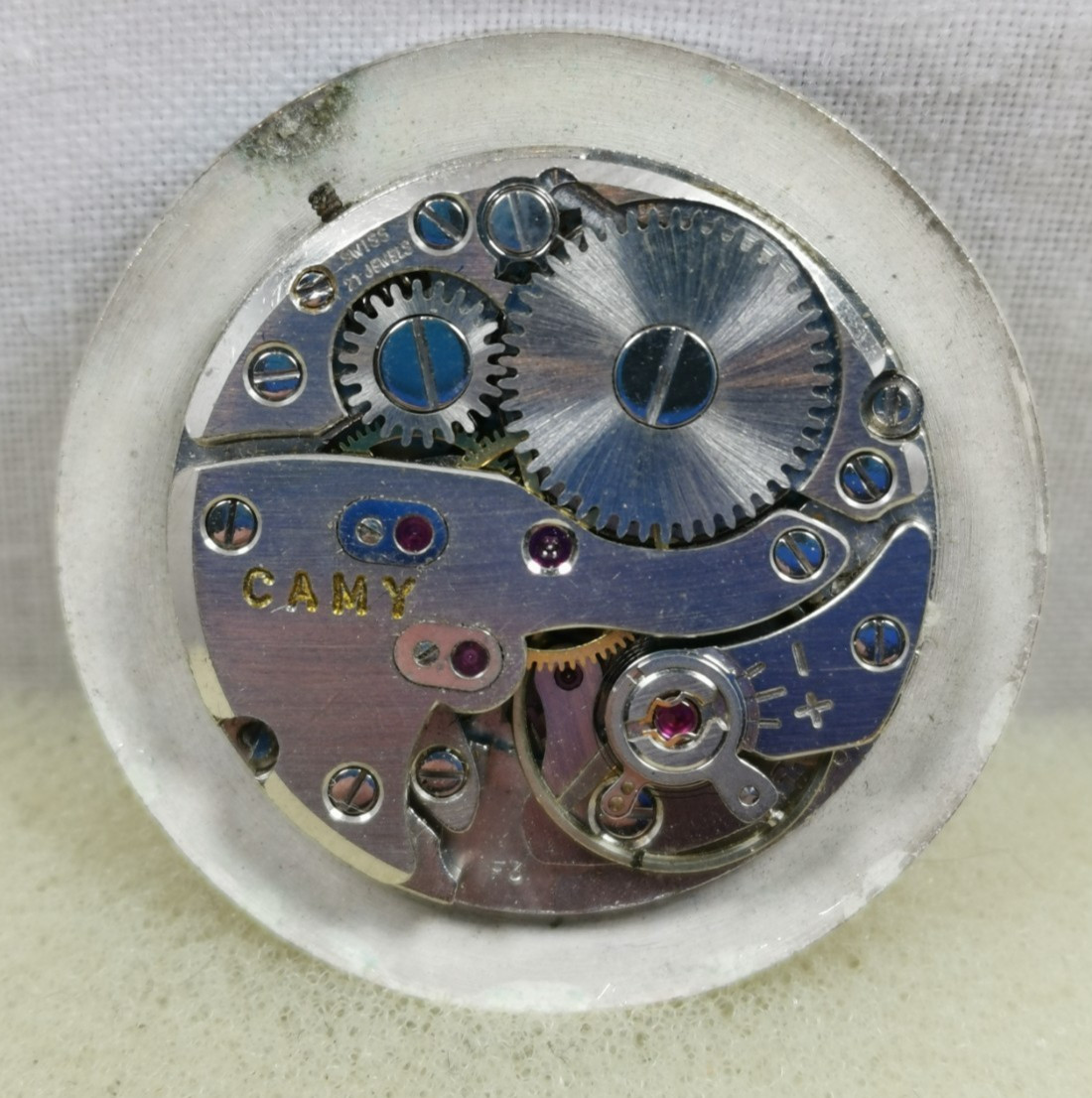 Camy 17J Cal. FHF 67 Swiss Wristwatch Movement Repair/Parts