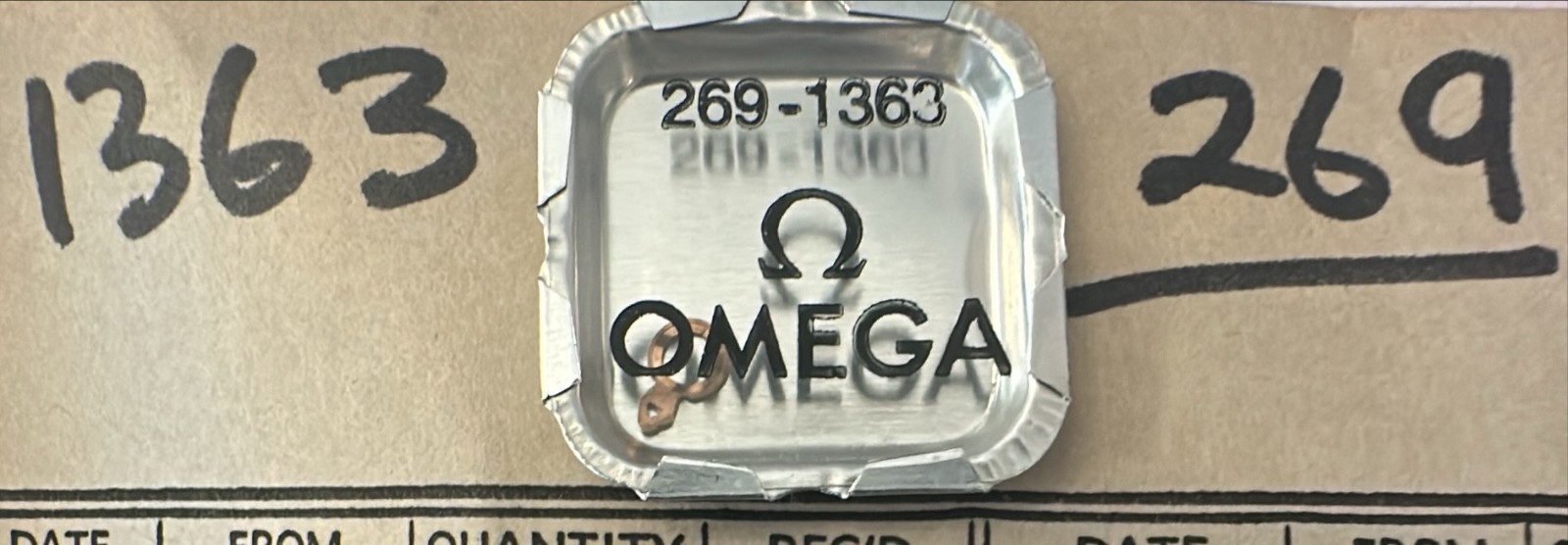 Vintage Original Omega Stud Holder Part #1363 Many Calibers Available!