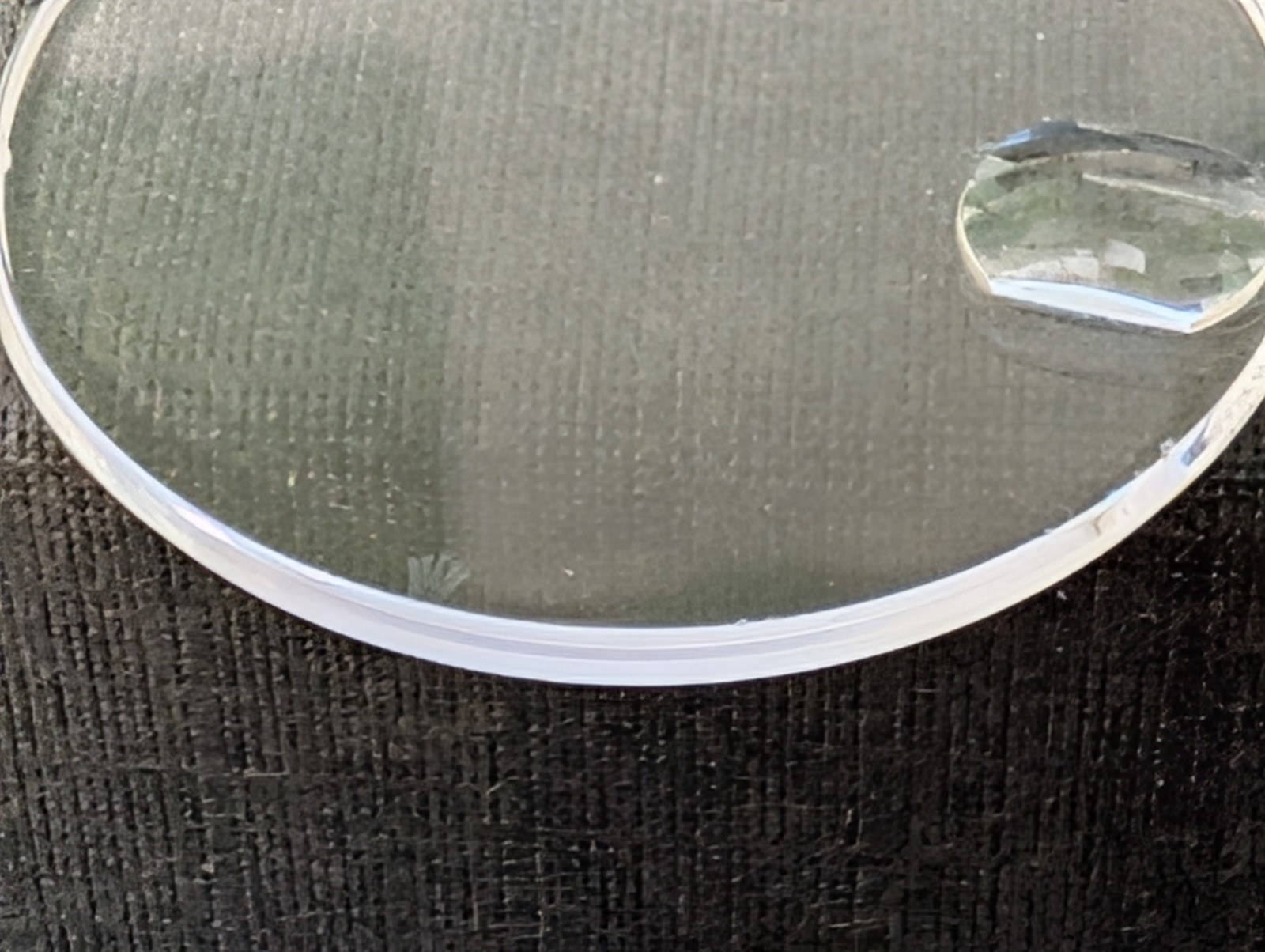 Genuine Rolex 25-246c Midsize Sapphire Crystal pre-owned, 25.3mm diameter Loupe