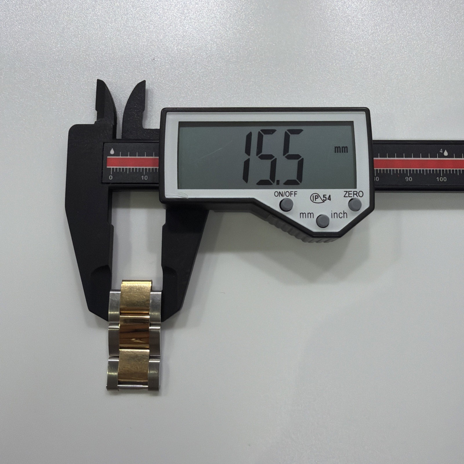 Rolex Oyster Link Steel and Gold Size 15.5mm x 1