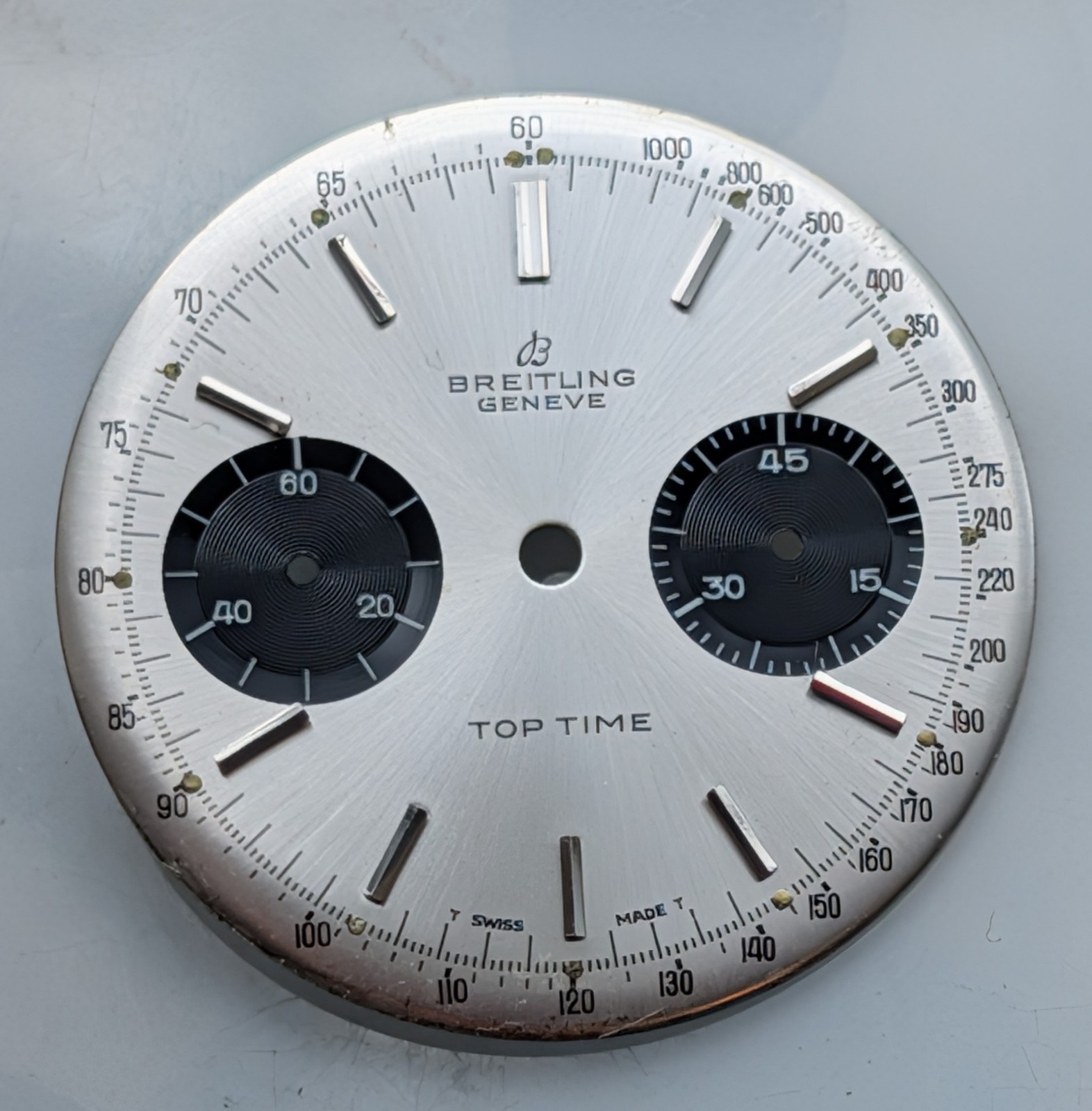 Original Breitling Top Time Chronograph Dial, Unused, Nice!!!