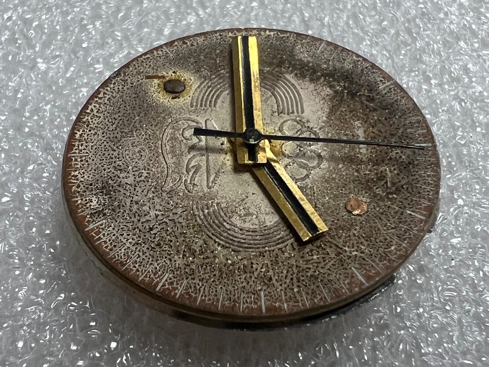 Watch movement USSR Vostok Cal.2409A plus Dial.For parts.